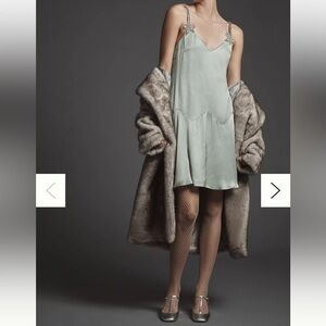 Anthropologie Sage Green Chemise